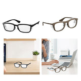 Maxbell Eyes Glasses Frame for Dry Eyes Classic Eyeglasses for Leisure Holiday Adult Black