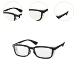 Maxbell Eyes Glasses Frame for Dry Eyes Classic Eyeglasses for Leisure Holiday Adult Black