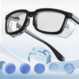 Maxbell Eyes Glasses Frame for Dry Eyes Classic Eyeglasses for Leisure Holiday Adult Black