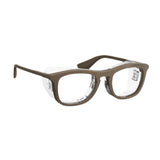 Maxbell Eyes Glasses Frame for Dry Eyes Classic Eyeglasses for Leisure Holiday Adult Brown