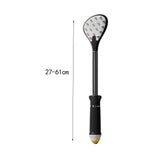Maxbell Telescopic Back Scratcher Adjustable Body Scratcher for Women Husband Feet Black