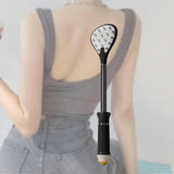 Maxbell Telescopic Back Scratcher Adjustable Body Scratcher for Women Husband Feet Black