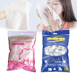 Maxbell Compressed Towels Cloth Portable Compressed Cotton Towel for Gym Home Hiking Pink