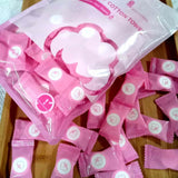 Maxbell Compressed Towels Cloth Portable Compressed Cotton Towel for Gym Home Hiking Pink