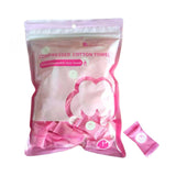 Maxbell Compressed Towels Cloth Portable Compressed Cotton Towel for Gym Home Hiking Pink