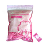 Maxbell Compressed Towels Cloth Portable Compressed Cotton Towel for Gym Home Hiking Pink