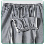 Maxbell Bedridden Patient Clothing Easy Wears Post Surgery Pants for Surgery Patients M