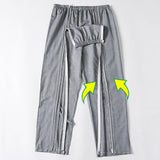 Maxbell Bedridden Patient Clothing Easy Wears Post Surgery Pants for Surgery Patients M