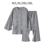 Maxbell Bedridden Patient Clothing Easy Wears Post Surgery Pants for Surgery Patients M