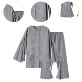 Maxbell Bedridden Patient Clothing Easy Wears Post Surgery Pants for Surgery Patients M