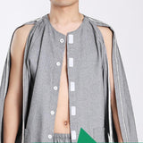 Maxbell Bedridden Patient Clothing Easy Wears Post Surgery Pants for Surgery Patients XXL