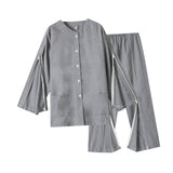 Maxbell Bedridden Patient Clothing Easy Wears Post Surgery Pants for Surgery Patients XXL