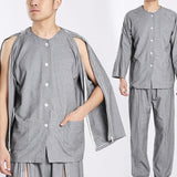 Maxbell Bedridden Patient Clothing Easy Wears Post Surgery Pants for Surgery Patients XXL