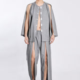 Maxbell Bedridden Patient Clothing Easy Wears Post Surgery Pants for Surgery Patients XXL