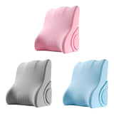 Maxbell Backrest Pillow Beds Backrest Reading Rest Pillow for Adult Sitting up in Bed pink