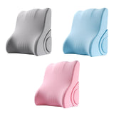 Maxbell Backrest Pillow Beds Backrest Reading Rest Pillow for Adult Sitting up in Bed pink