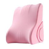 Maxbell Backrest Pillow Beds Backrest Reading Rest Pillow for Adult Sitting up in Bed pink