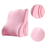 Maxbell Backrest Pillow Beds Backrest Reading Rest Pillow for Adult Sitting up in Bed pink