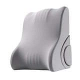 Maxbell Backrest Pillow Beds Backrest Reading Rest Pillow for Adult Sitting up in Bed gray