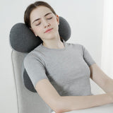 Maxbell Napping Sleeping Pillow Travel Napping Face Pillow for Computer Gaming Chair Gray