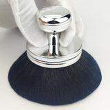 Maxbell Body Brush Compact Multifunctional Powder Brush for Buffing Contouring Women Argent