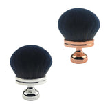 Maxbell Body Brush Compact Multifunctional Powder Brush for Buffing Contouring Women Argent