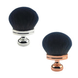 Maxbell Body Brush Compact Multifunctional Powder Brush for Buffing Contouring Women Argent