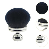 Maxbell Body Brush Compact Multifunctional Powder Brush for Buffing Contouring Women Argent