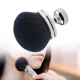 Maxbell Body Brush Compact Multifunctional Powder Brush for Buffing Contouring Women Argent