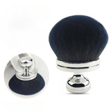 Maxbell Body Brush Compact Multifunctional Powder Brush for Buffing Contouring Women Argent