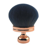 Maxbell Body Brush Compact Multifunctional Powder Brush for Buffing Contouring Women Rose Gold