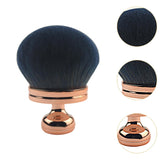 Maxbell Body Brush Compact Multifunctional Powder Brush for Buffing Contouring Women Rose Gold