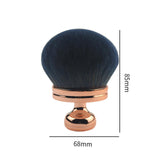 Maxbell Body Brush Compact Multifunctional Powder Brush for Buffing Contouring Women Rose Gold
