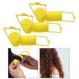 Maxbell 6 Pieces Hair Styling Rollers Makeup Tools Hair Clips for Girls Hair Styling