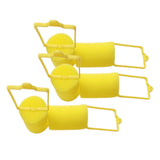 Maxbell 6 Pieces Hair Styling Rollers Makeup Tools Hair Clips for Girls Hair Styling
