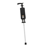 Maxbell Folding Cane Seat Three Legged Walking Cane with Stool for Seniors Women Men Black
