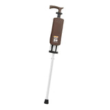 Maxbell Folding Cane Seat Three Legged Walking Cane with Stool for Seniors Women Men Coffee