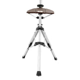 Maxbell Folding Cane Seat Three Legged Walking Cane with Stool for Seniors Women Men Coffee