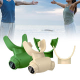 Maxbell Breathing Training Device Improve Breath Endurance Breathing Training Green
