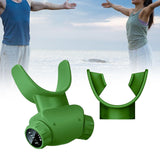Maxbell Breathing Training Device Improve Breath Endurance Breathing Training Green