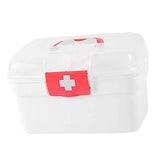 Maxbell Family First Aid Medical Box Dustproof with Handle First Aid Case Toy Travel