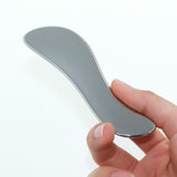 Maxbell Stainless Steel Gua Sha Neck Back Body Massager Face Guasha Beauty Tool 115mmx30mmx3.5mm
