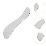 Maxbell Stainless Steel Gua Sha Neck Back Body Massager Face Guasha Beauty Tool 115mmx30mmx3.5mm