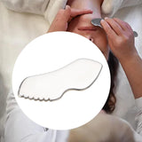 Maxbell Stainless Steel Gua Sha Professional Face Neck Smooth Surfaces Massage Board
