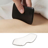 Maxbell Stainless Steel Gua Sha Professional Face Neck Smooth Surfaces Massage Board
