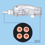 Maxbell Breathing Exerciser Training Transparent Mucus Removal Lung Exerciser Device