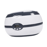 Maxbell Ultrasonic Cleaner Ultrasonic Cleaning Machine for Watch Ring Makeup Brushes Gray