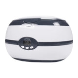Maxbell Ultrasonic Cleaner Ultrasonic Cleaning Machine for Watch Ring Makeup Brushes Gray