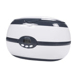 Maxbell Ultrasonic Cleaner Ultrasonic Cleaning Machine for Watch Ring Makeup Brushes Gray