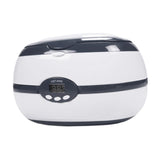 Maxbell Ultrasonic Cleaner Ultrasonic Cleaning Machine for Watch Ring Makeup Brushes Gray